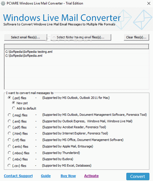 PCVARE Windows Live Mail Converter кряк лекарство crack