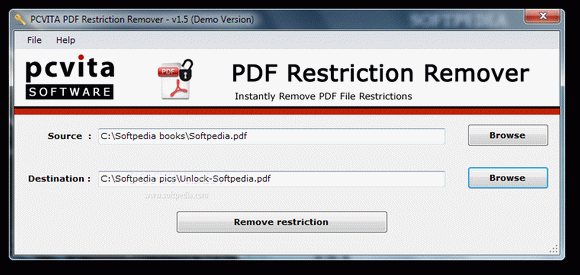 PCVITA PDF Restriction Remover кряк лекарство crack