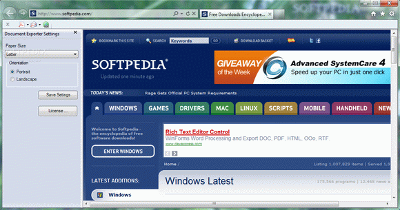 PDF/ XPS Exporter for Internet Explorer кряк лекарство crack