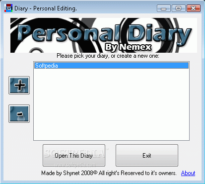 Personal Diary Editor кряк лекарство crack