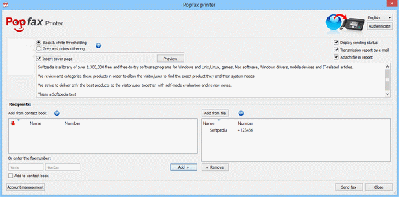 Popfax Printer кряк лекарство crack