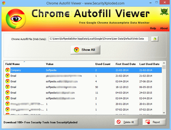 Portable Chrome Autofill Viewer кряк лекарство crack