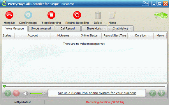 PrettyMay Call Recorder for Skype Busines кряк лекарство crack