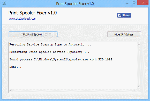 Print Spooler Fixer кряк лекарство crack