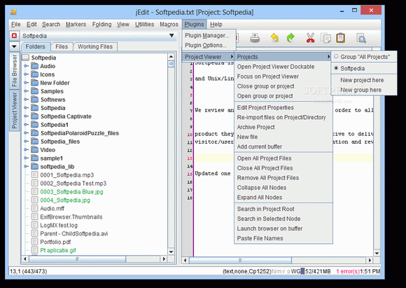 Project Viewer for jEdit кряк лекарство crack