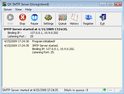 QK SMTP Server кряк лекарство crack