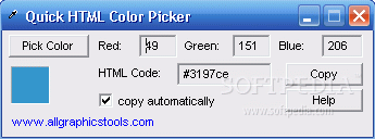 Quick HTML Color Picker кряк лекарство crack