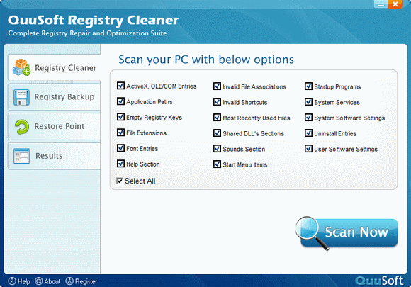 QuuSoft Registry Cleaner кряк лекарство crack