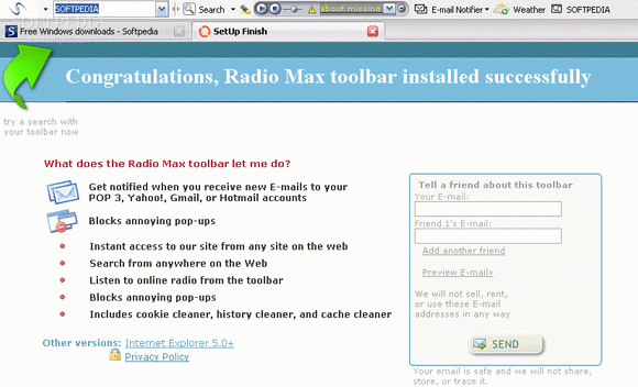 Radio Max toolbar for Firefox кряк лекарство crack