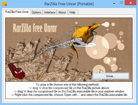RarZilla Free Unrar Portable кряк лекарство crack