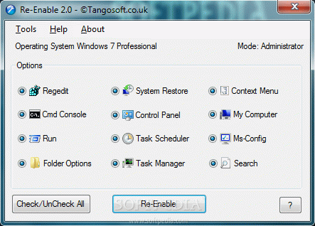 Re-Enable кряк лекарство crack