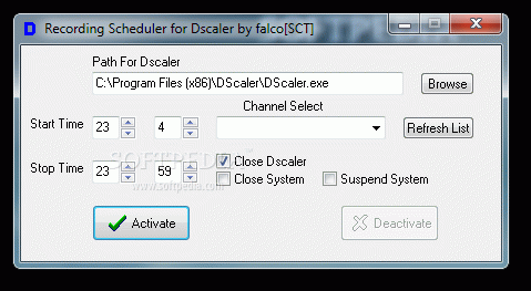 Recording Scheduler for Dscaler кряк лекарство crack