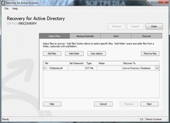 Recovery for Active Directory кряк лекарство crack