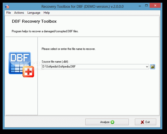Recovery Toolbox for DBF кряк лекарство crack