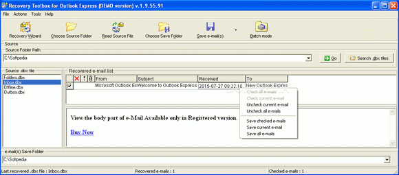 Recovery Toolbox for Outlook Express кряк лекарство crack