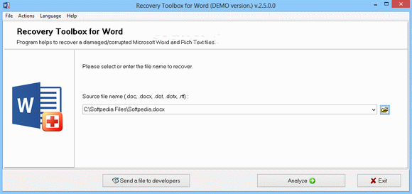 Recovery Toolbox for Word кряк лекарство crack