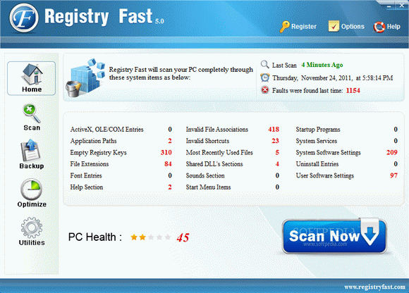 Registry Fast кряк лекарство crack