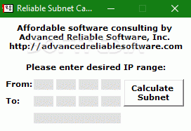 Reliable Subnet Calculator кряк лекарство crack