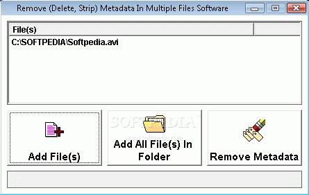Remove (Delete, Strip) Metadata In Multiple Files Software кряк лекарство crack