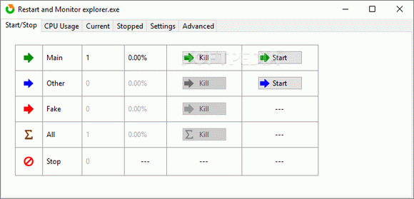 Restart and Monitor explorer кряк лекарство crack