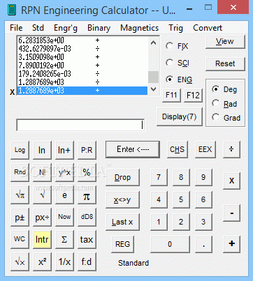 RPN Engineering Calculator кряк лекарство crack