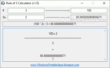 Rule of 3 Calculator кряк лекарство crack