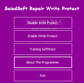 SaiedSoft Repair Write Protect кряк лекарство crack