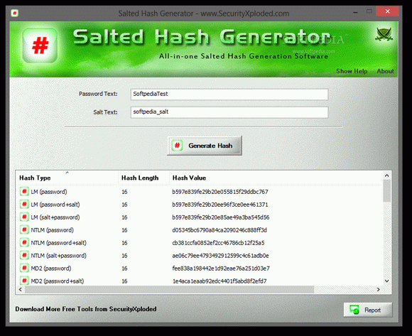 Salted Hash Generator кряк лекарство crack