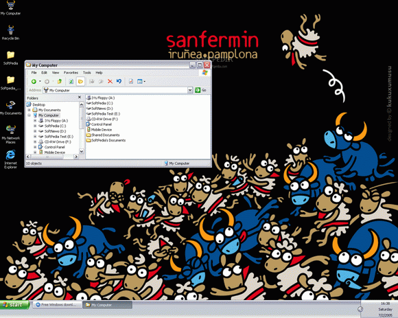 San Fermin desktop theme кряк лекарство crack