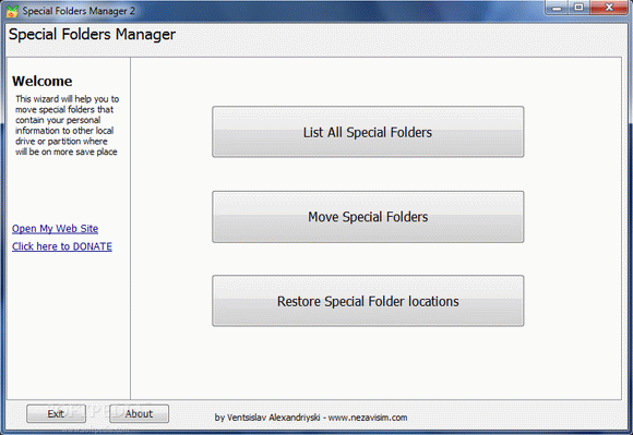 Special Folders Manager (Save Me) кряк лекарство crack