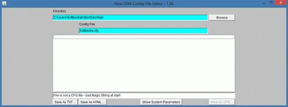 SDM Config File Editor кряк лекарство crack