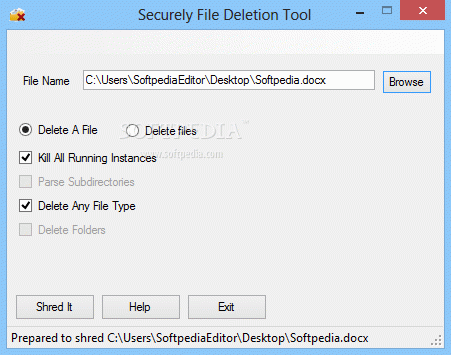 Securely File Deletion Tool кряк лекарство crack