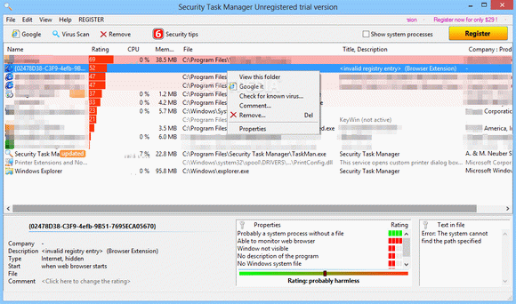 Security Task Manager Portable кряк лекарство crack
