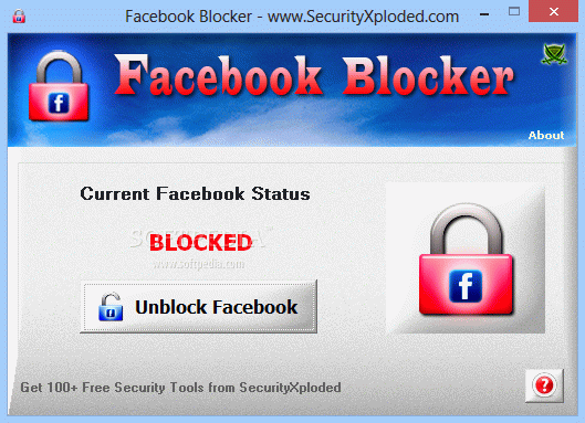 Facebook Blocker кряк лекарство crack