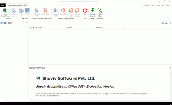 Shoviv GroupWise to Office 365 Migration Tool кряк лекарство crack