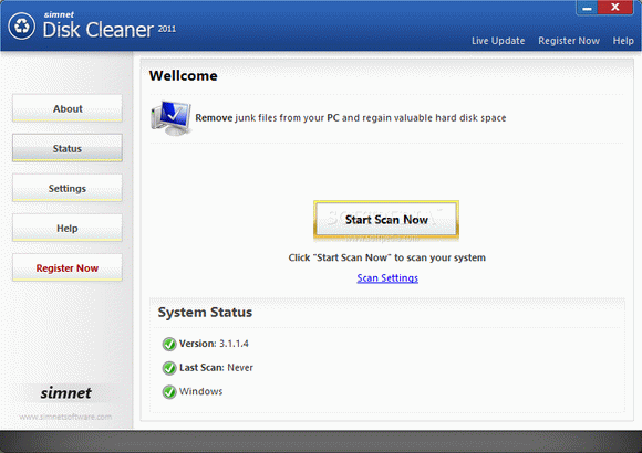 Simnet Disk Cleaner 2011 [DISCOUNT: 60% OFF!] кряк лекарство crack