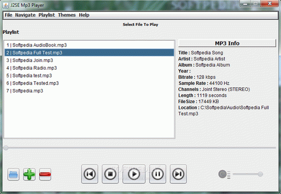 J2SE MP3 Player (formerly Simple Java Mp3 Player) кряк лекарство crack