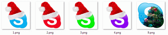 Skype Christmas icons кряк лекарство crack