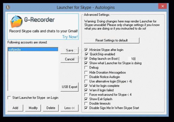 Launcher for Skype (formerly Skype Launcher) кряк лекарство crack