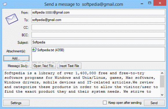SMTP Mail Sender кряк лекарство crack