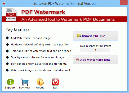 Softaken PDF Watermark кряк лекарство crack