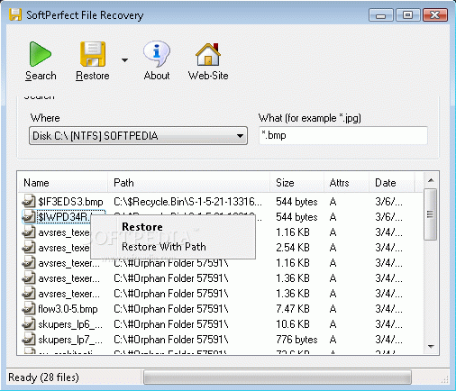 SoftPerfect File Recovery кряк лекарство crack