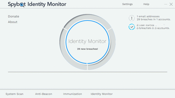 Spybot Identity Monitor кряк лекарство crack