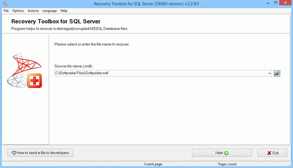Recovery Toolbox for SQL Server (formerly SQL Server Recovery Toolbox) кряк лекарство crack