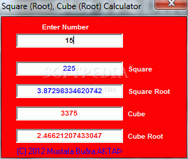 Square (Root), Cube (Root) Calculator кряк лекарство crack