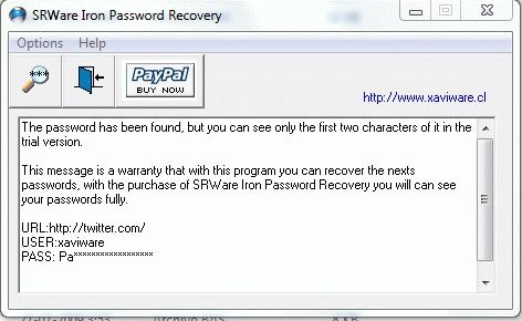 SRWare Iron Password Recovery кряк лекарство crack