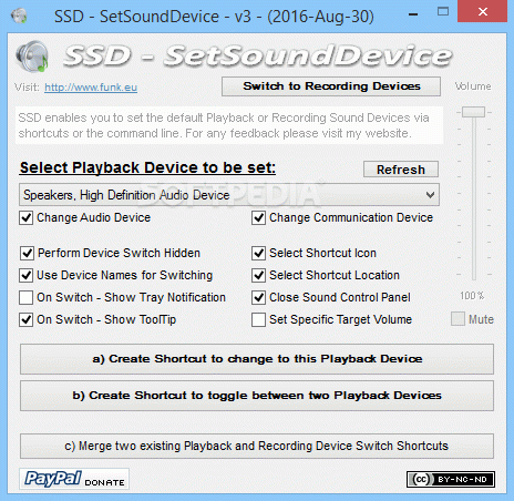 SSD - SetSoundDevice кряк лекарство crack