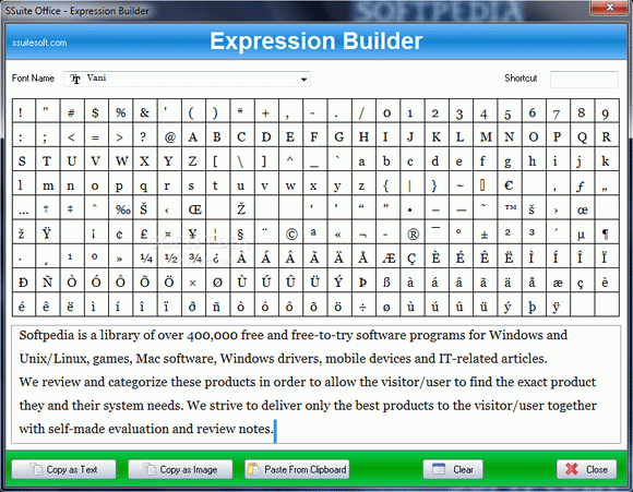 SSuite Office - Expression Builder кряк лекарство crack