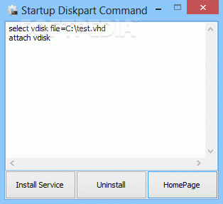 Startup Diskpart Command кряк лекарство crack