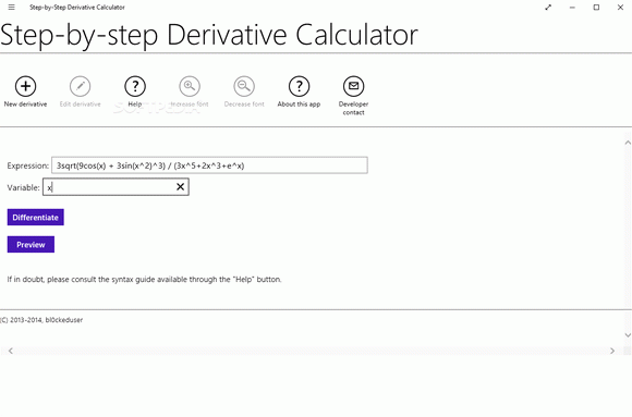 Step-by-step Derivative Calculator кряк лекарство crack